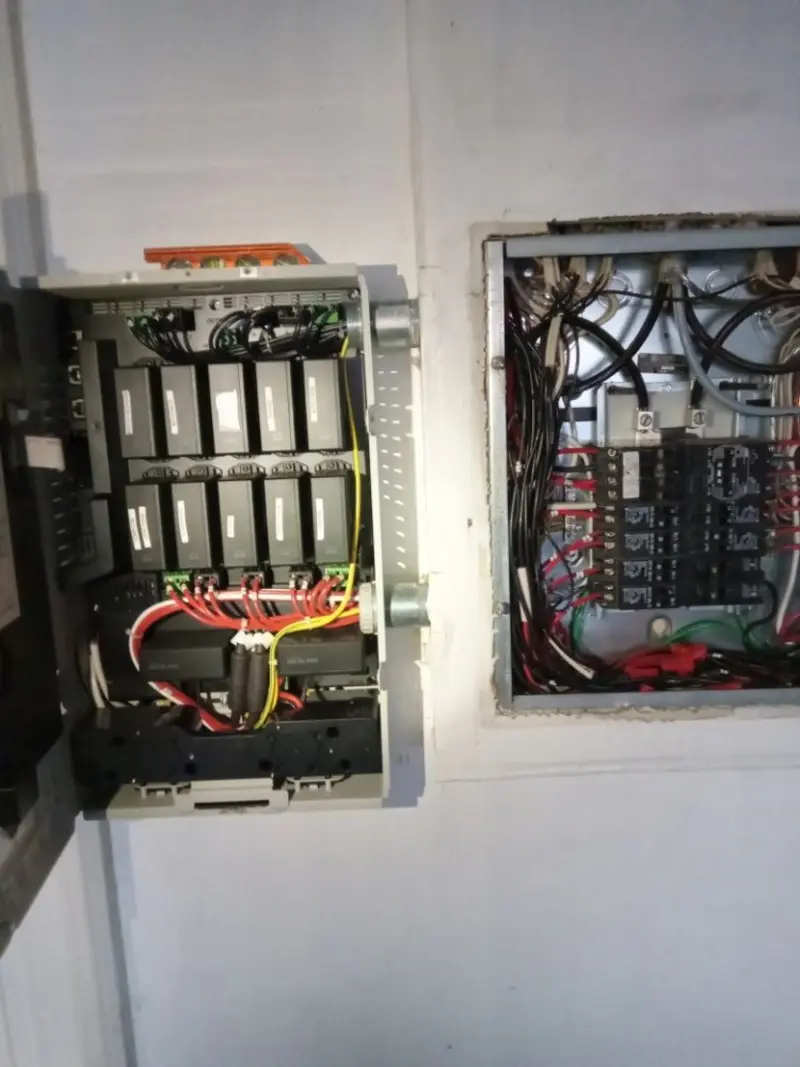 Electrical panel upgrade completed for Commercial Electrician Services in St. Louis Park